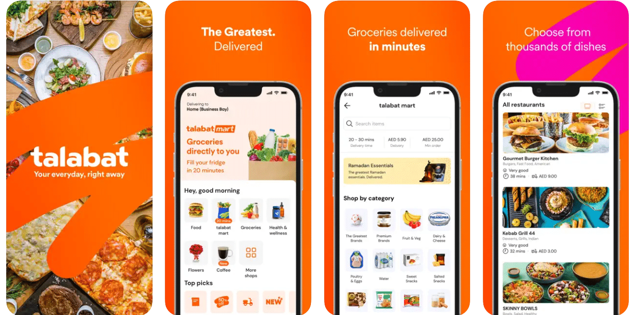 Food Delivery in Dubai Talabat